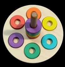 Lovevery Flexible Ring Stacker Babbler Kit Wooden Montessori Toy Complet... - €16,66 EUR