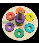 Lovevery Flexible Ring Stacker Babbler Kit Wooden Montessori Toy Complet... - $355.28 MXN