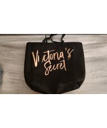 Victoria&#39;s Secret Beach Cooler Picnic Bag Insulated Wine Tote Black Gold... - £10.85 GBP