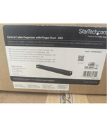 Startech CMVER20UD SERVER RACK VERTICAL CABLE MANAGEMENT FINGER DUCT WIR... - $122.83