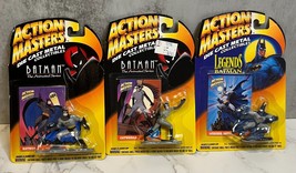 VTG Batman The Animated Series Action Master Die Cast Metal Lot of (3) Kenner - £21.71 GBP