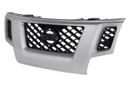 New Grille For 09-13 Nissan Xterra Painted Silver Shell with Painted Gra... - $272.45