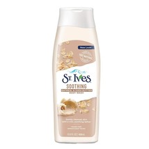 St. Ives Soothing Oatmeal &amp; Shea Butter Body Wash 13.5 Fluid Ounces - £10.21 GBP