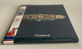 Carnival Cruise Line Photo Folio Frame Picture Album Blue Hold 2 8x10 Ne... - $23.33