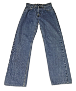 VTG Levi&#39;s SilverTab Jeans Womens Sz 5/6 Guys Fit 640 28 inseam hemmed l... - £26.40 GBP