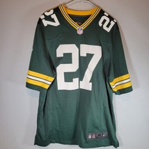 Green Bay Packers Jersey Mens Medium #27 Eddie Lacy Nike On Field NFL - £23.14 GBP