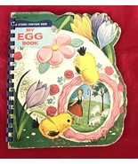 Vintage 1965 Children&#39;s My Egg Book Spiral Wonderful Graphics by Wonder ... - €6,78 EUR
