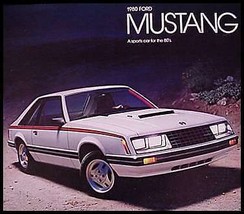 1980 Ford Mustang Dlx Brochure- Ghia, Cobra, MINT! Original 80 - £4.98 GBP