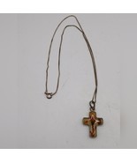 Beautiful Sterling Silver Cross Pendant with chain - €38,90 EUR