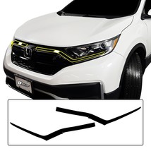 Fit Honda CR-V 2020-2022 Front Grille Chrome Delete Cover Decal Blackout... - £39.04 GBP