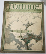 FORTUNE Vintage Magazine August 1931 - Art Deco Ads, Stunning Color - £15.39 GBP