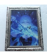 Morgan Fate Blue Waifu Anime Girl Trading Card SIlver Heavy Metal 3&quot; x 4&quot; - $397.62 MXN