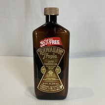 Vintage FULL Hawaiian Tropic DARK TANNING OIL 10 fl oz/296 ml Original F... - $73.26