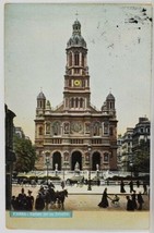 Eglise de la Trinite 1908 Gorschalki Family West Hampstead London Postca... - $4.95