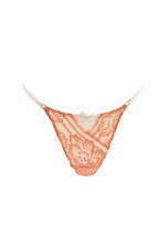 L&#39;agent By Agent Provocateur Womens Thongs Lace Elegant Beige Size S - £38.55 GBP