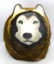 Vintage 1958 Lonnie H. Temple Alaskan Husky Sculpture Hand Made and Painted  - £180.56 GBP