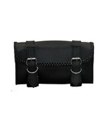 Vance Leather 2 Strap Tool Bag with Braid Accents - $59.88 CAD