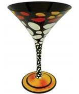 Christoper Hogan Triggerfish Martini Glass Barware Handpainted Westland ... - $10.41