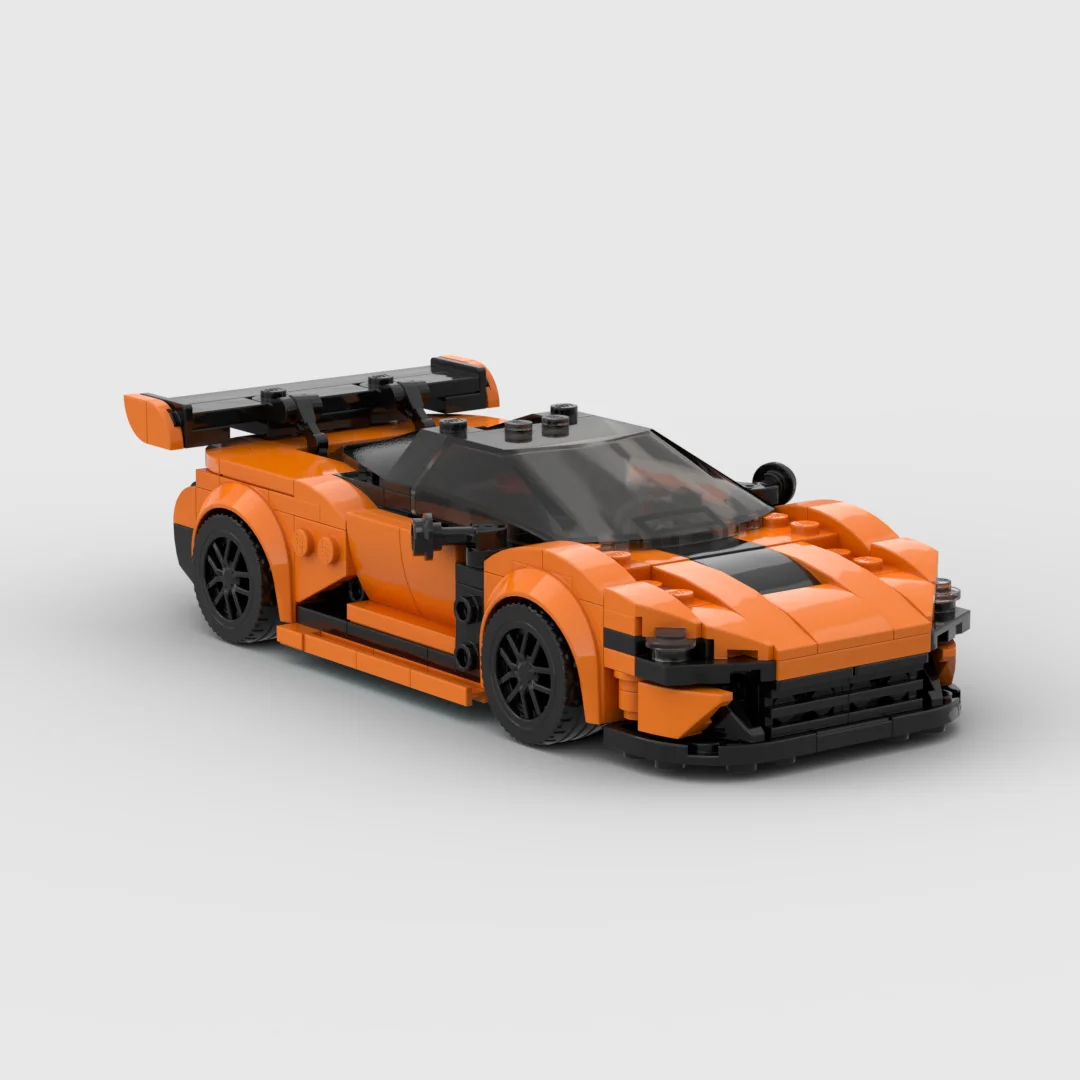Technology MOC McLaren 720S GT3 racing sports car Vehicle Speed Champion Racer - £21.22 GBP