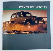 1987 Mitsubishi Montero Dealer Showroom Sales Brochure Guide Catalog - £30.33 GBP