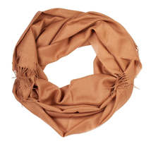 Camel alpaca wool and silk shawl - $76.80