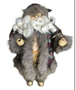Santa With Gift Bag Over Shoulder) 15 Inches Long  Width 7 1/2 Inches) - $375.33 MXN