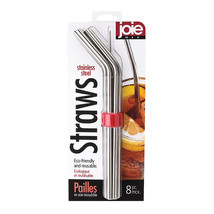 Joie Stainless Steel Straws 8pcs (23x2x2cm) - $35.97