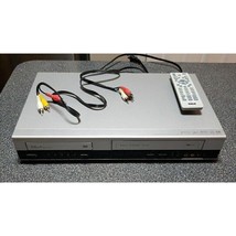 Rca Drc6300n DVD VCR Combo Vhs Player with Remote, Cables &amp; HDMI Adapter - $195.98