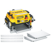 DeWALT DW735X 13-Inch Two-Speed Woodworking Thickness Planer + Tables & Knives - £863.15 GBP