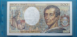 200 FRANCS MONTESQUIEU Counterfeit FRANCE 1992 - $74.00