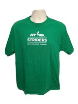 New Balance New York Road Runners NYRR Striders Adult Green XL TShirt - £11.73 GBP