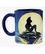 Disney The Little Mermaid Ariel Flounder Ceramic Spinner Coffee Tea Mug ... - £20.44 GBP