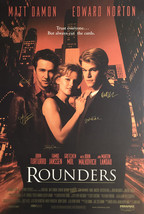 Rounders Signed Movie Poster - £141.25 GBP