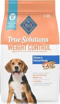 True Solutions Weight Control Natural Dry Dog Food, Chicken, 4-lb. Bag - $28.97