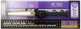 HOT TOOLS HTG1852 Grande Tapered Curling Iron, Gold / Black, 3/4 Inch to 1 1/4 I - £34.55 GBP