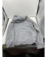 Vintage 90s Y2K Nike Hoodie Embroidered Swoosh Size Youth XL Gray Pullover - $471.03 MXN