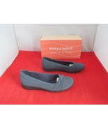 EASY SPIRIT Acasia Round Toe Casual Flats  Dark Blue - US Size - 7 1/2 W... - $40.60 CAD