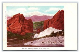 Gateway Garden of the Gods Colorado Springs CO UNP UDB Postcard M17 - $2.92