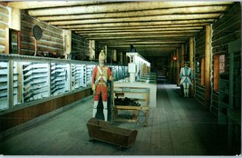Museum and Gun Display at West Barracks Fort William Henry New York Postcard - £7.71 GBP