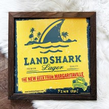 Landshark Beer Chalk Board Interchangeable Wooden Framed Sign Jimmy Buffett - $74.25