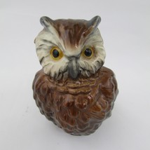 Small 3.25&quot; Vintage Porcelain Owl Figurine - Goebel - West Germany No. 38316-08 - £12.06 GBP