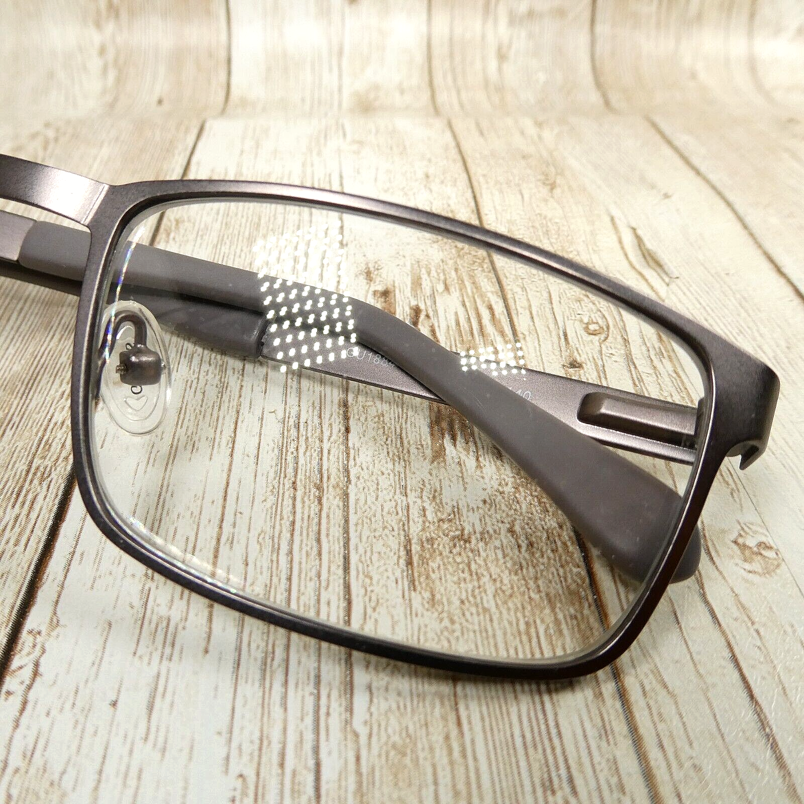 Guess Men's Gunmetal Rectangular Eyeglasses FRAMES ONLY - GU 1884 009 55-17-140 Item image 14