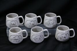 440 Steam Locomotive Coffee Mug Engine Train Onion River Pottery Winoosk... - $55.20 CAD