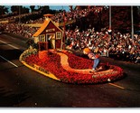 1959 Adventure in Flowers Rose Parade Float Pasadena CA UNP Chrome Postc... - $3.51