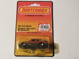 Matchbox  1983   MB15 Ford Sierra XR4i       New  Sealed - $14.50