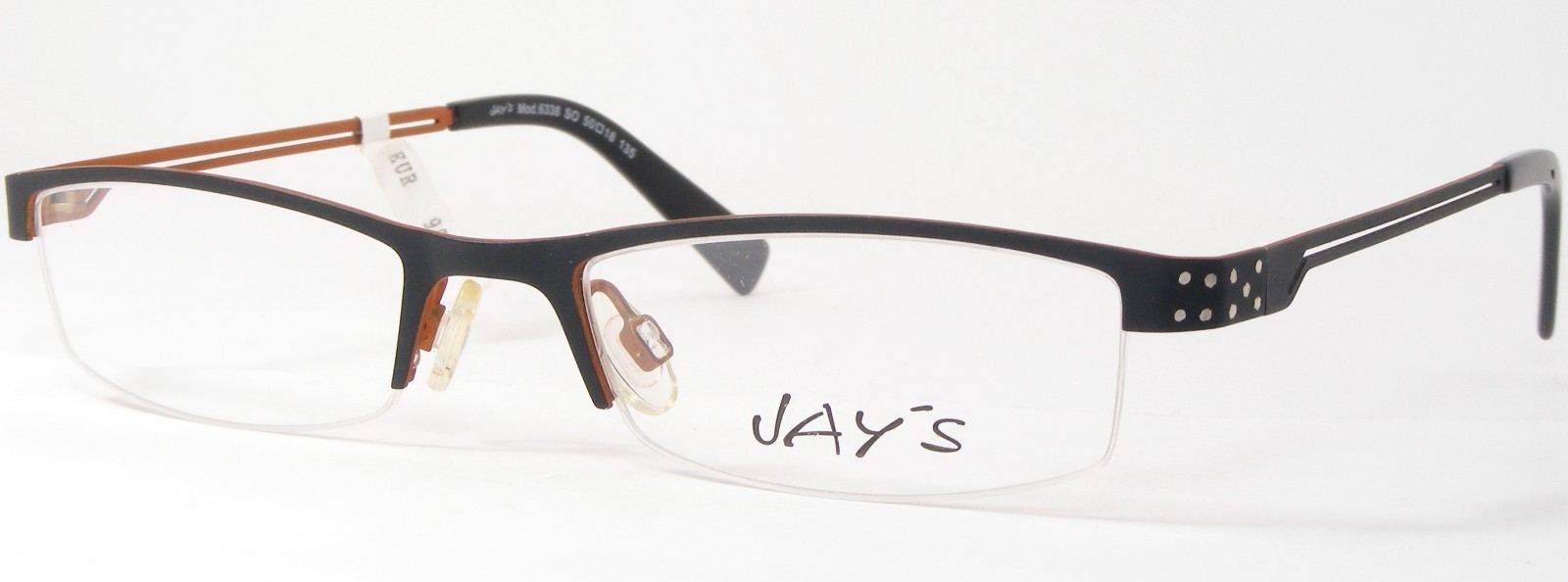 Occhiali Unici Matte Black Di Jay&#39;s By Trends &amp; More 6338 50-18-135mm - $76.39