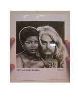 Leon And Mary Russell Press Kit And Photo &#39;Make Love To The Music&#39; - £21.23 GBP