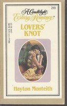 Monteith, Hayton - Lovers&#39; Knot - Candlelight Ecstasy Romance - # 210 - £1.59 GBP
