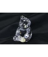 Princess House Crystal Bear Made in West Germany  3-1/4&quot; Tall  Au Plomb - $15.25 CAD
