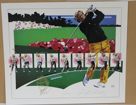 Jack Nicklaus Artist Signed Autographed 21x25 Limited Edition Print #15/... - £31.38 GBP